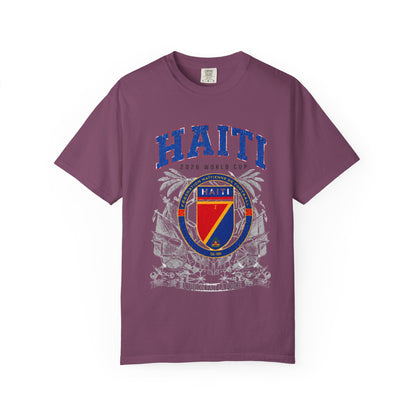 HAITI Unisex Garment-Dyed T-shirt