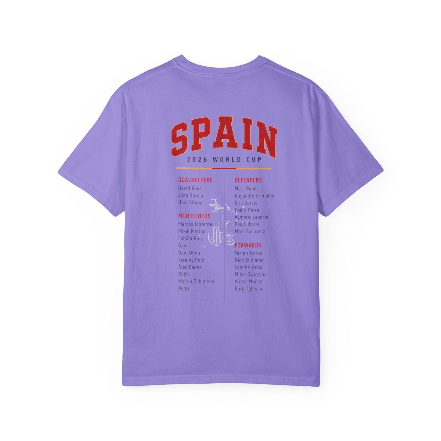 SPAIN Unisex Garment-Dyed T-shirt