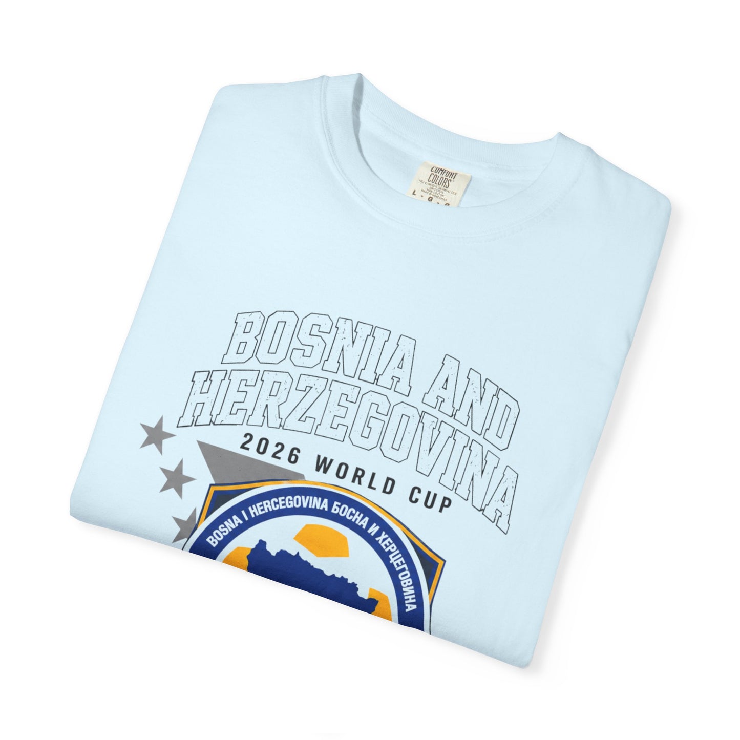 BOSNIA AND HERZEGOVINA Unisex Garment-Dyed T-shirt