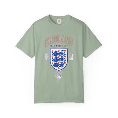 ENGLAND Unisex Garment-Dyed T-shirt