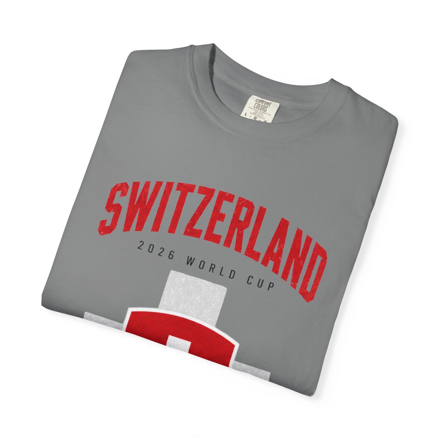 SWITZERLAND Unisex Garment-Dyed T-shirt