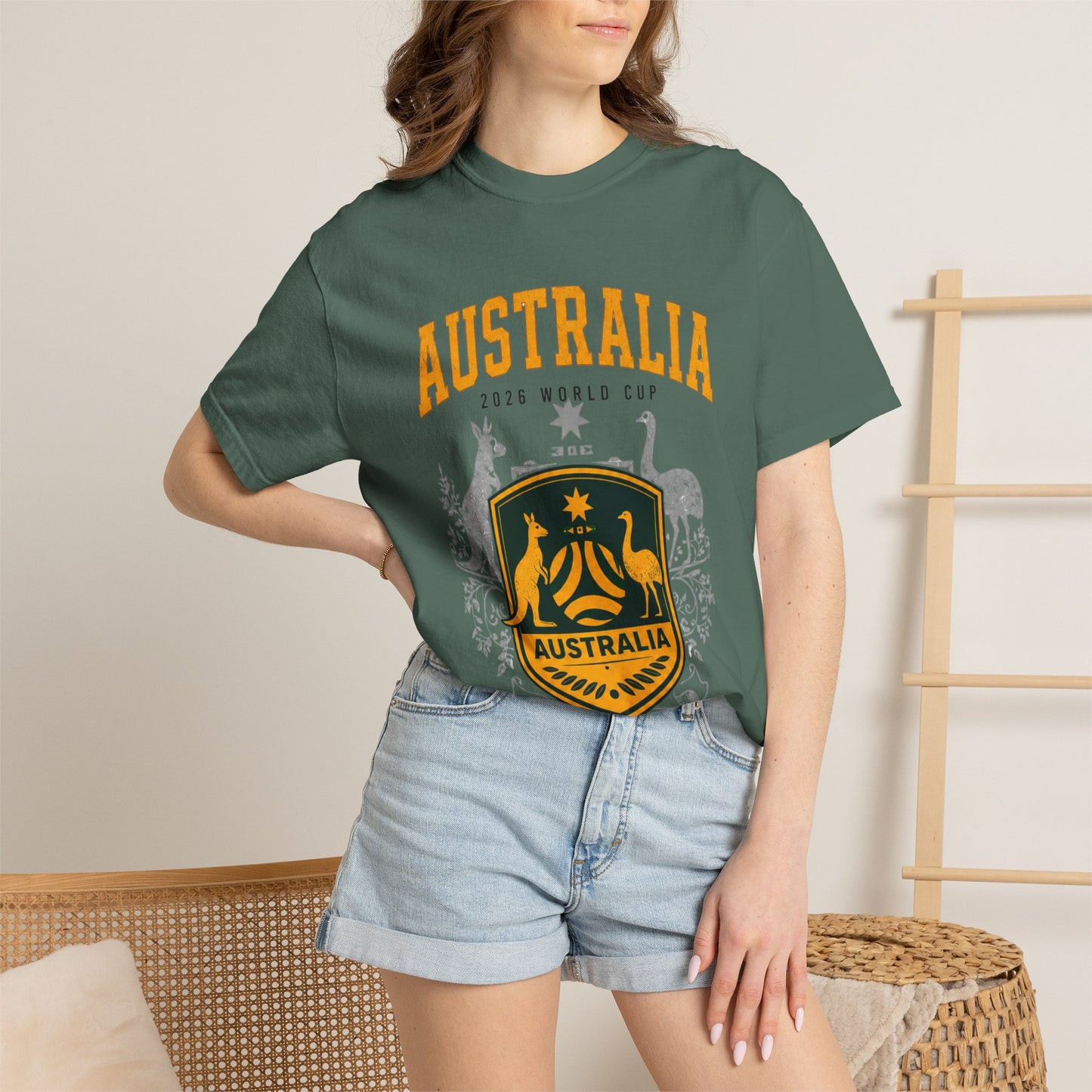 AUSTRALIA FIFA Unisex Garment-Dyed T-shirt
