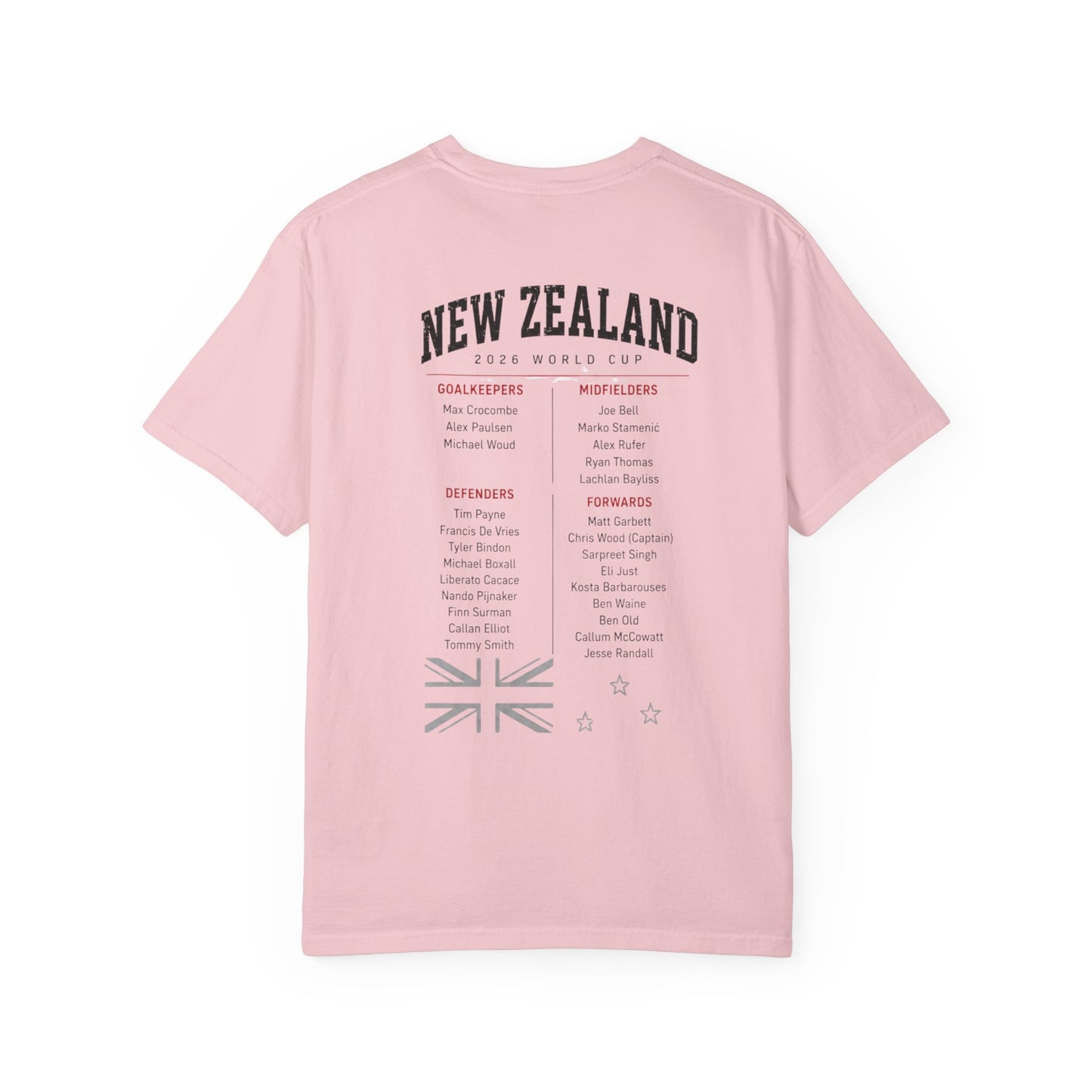NEW ZEALAND Unisex Garment-Dyed T-shirt