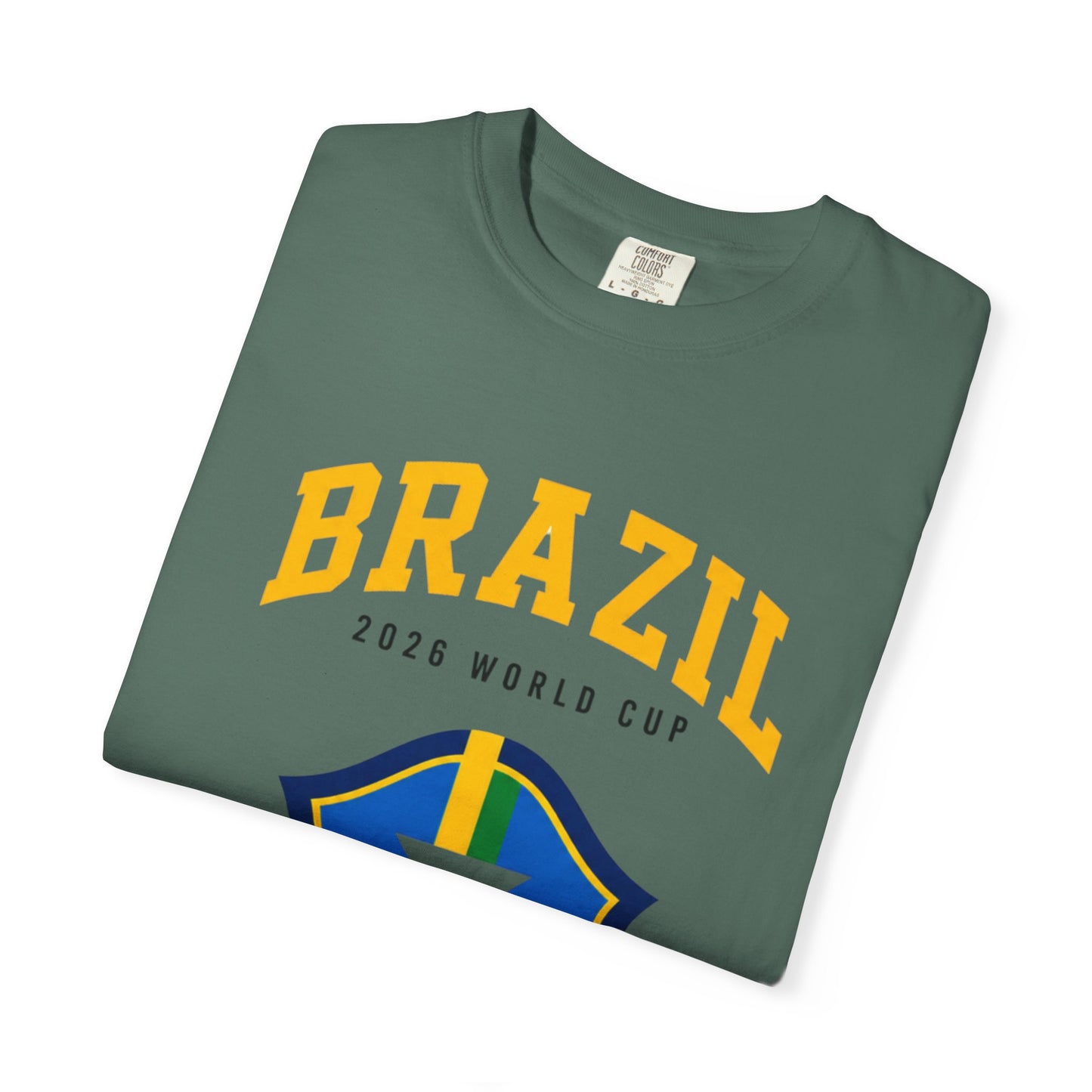 BRAZIL Unisex Garment-Dyed T-shirt