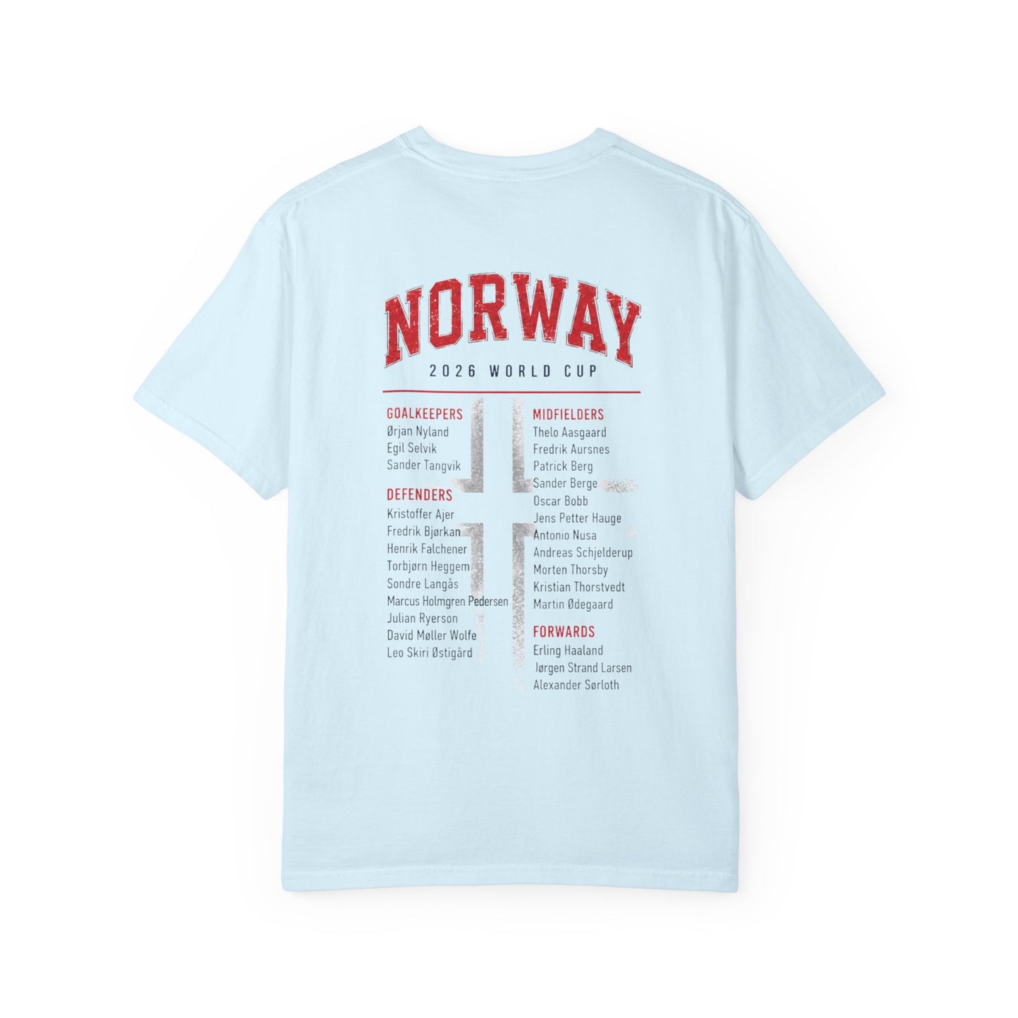 FIFA NORWAY Unisex Garment-Dyed T-shirt
