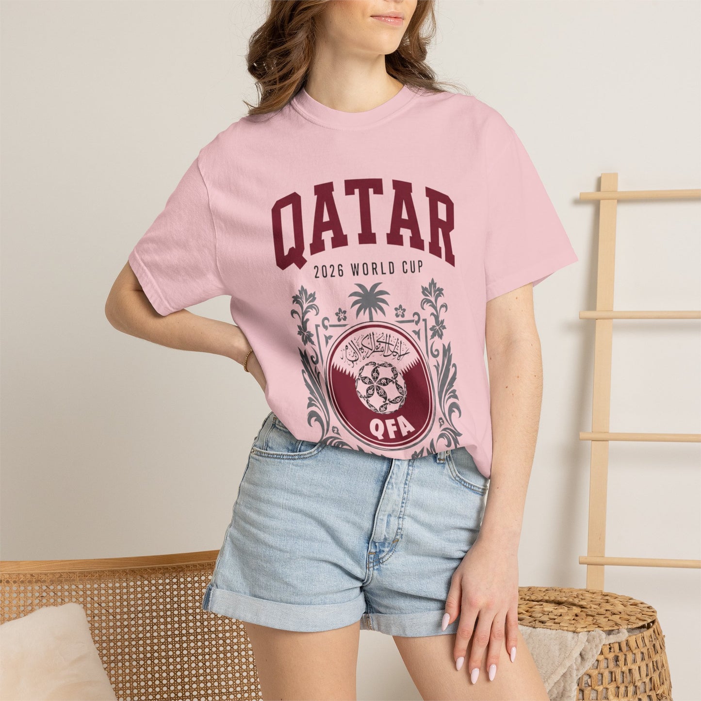 FIFA QATAR Unisex Garment-Dyed T-shirt