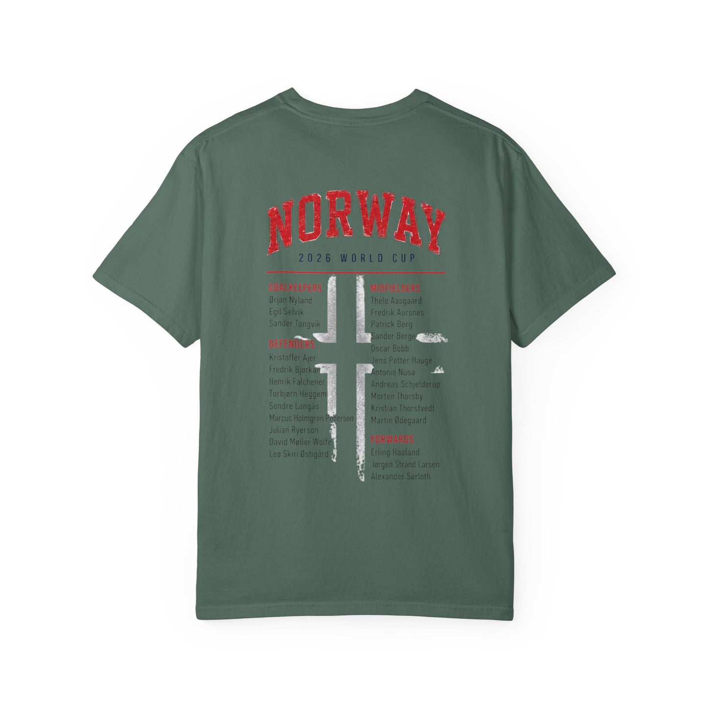 FIFA NORWAY Unisex Garment-Dyed T-shirt