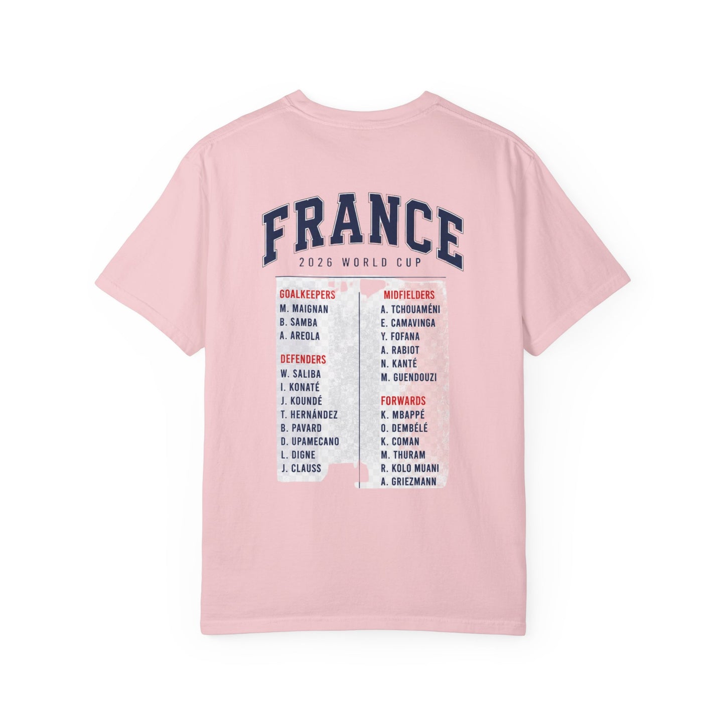 France Unisex Garment-Dyed T-shirt