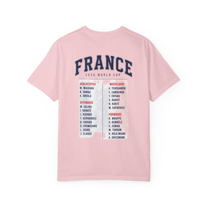 France Unisex Garment-Dyed T-shirt