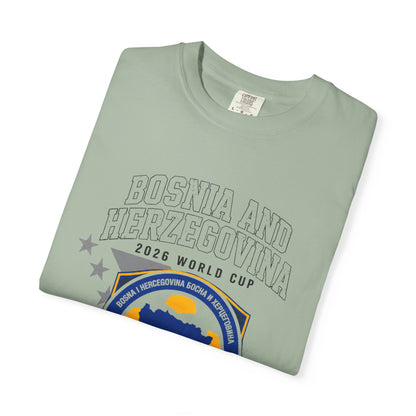 BOSNIA AND HERZEGOVINA Unisex Garment-Dyed T-shirt