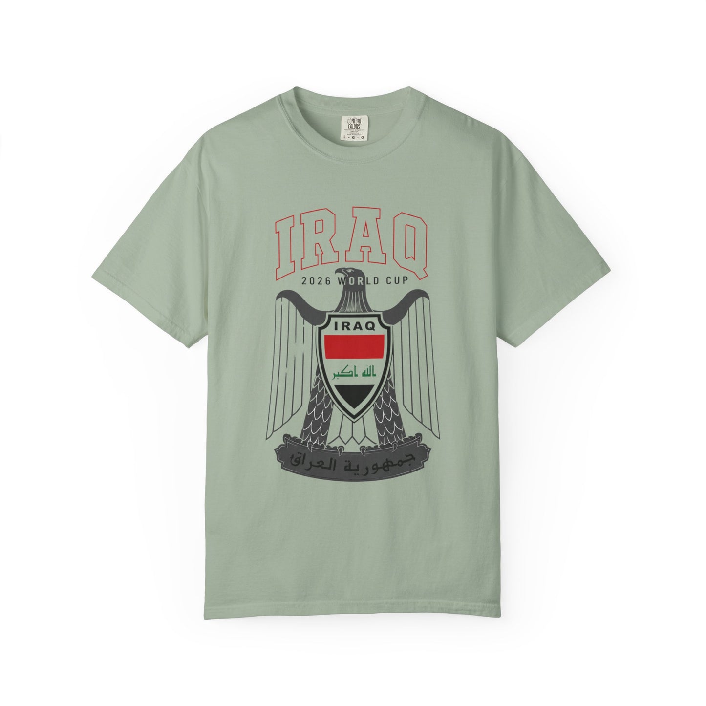 IRAQ Unisex Garment-Dyed T-shirt