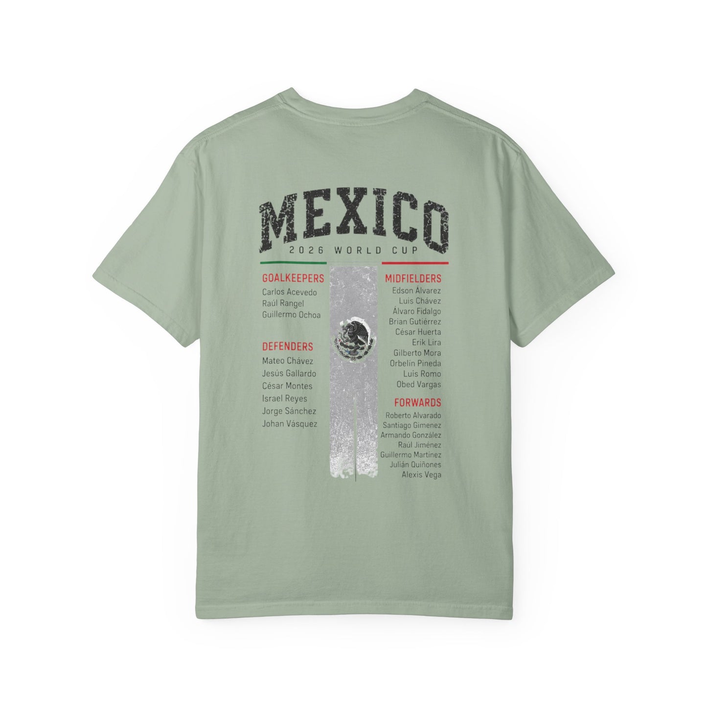 MEXICO Unisex Garment-Dyed T-shirt