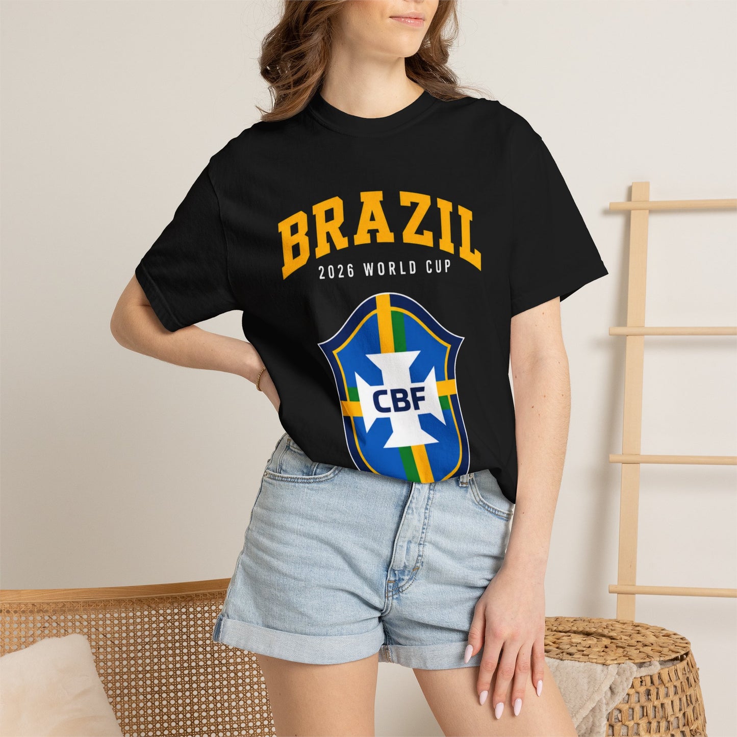 BRAZIL Unisex Garment-Dyed T-shirt