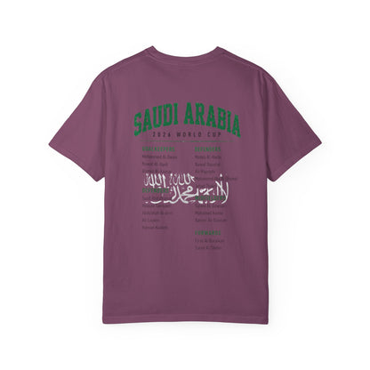 SAUDI ARABIA Unisex Garment-Dyed T-shirt