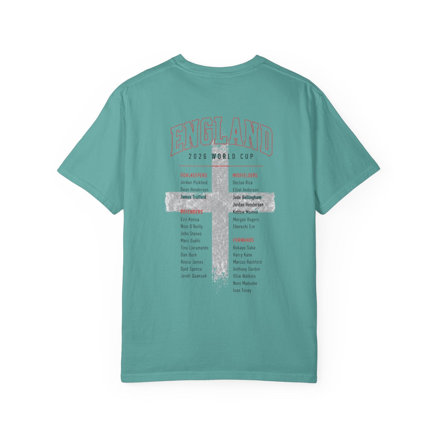 ENGLAND Unisex Garment-Dyed T-shirt