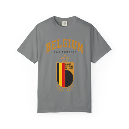 Belgium Unisex Garment-Dyed T-shirt