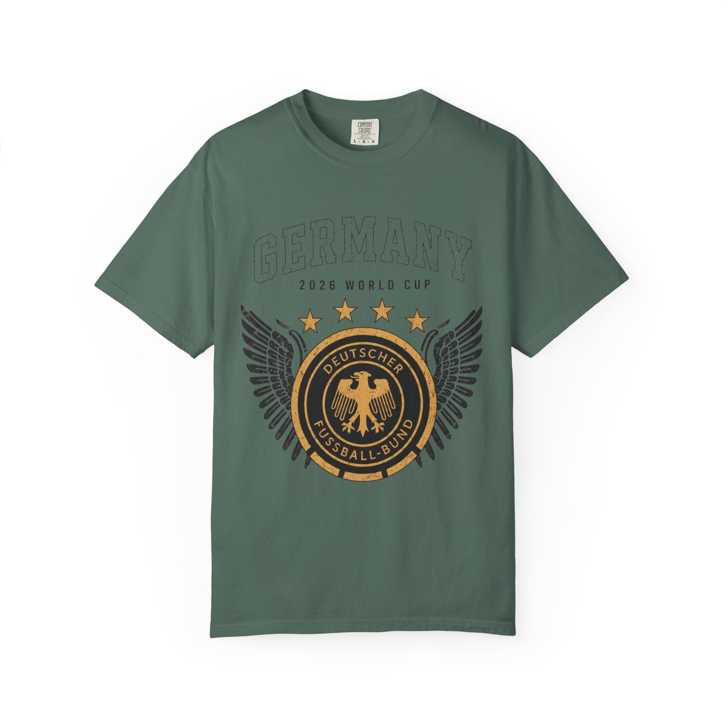 Germany Unisex Garment-Dyed T-shirt