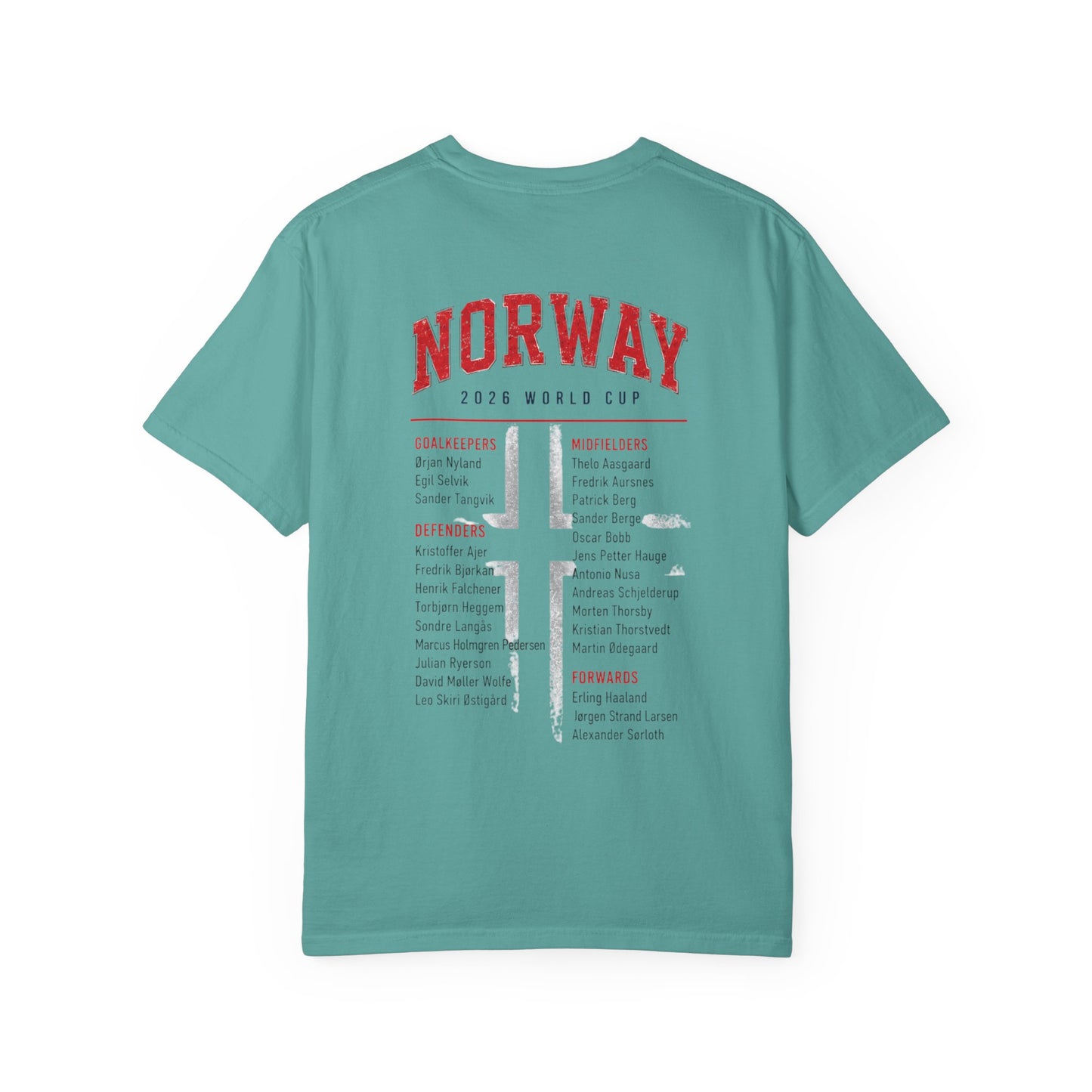FIFA NORWAY Unisex Garment-Dyed T-shirt