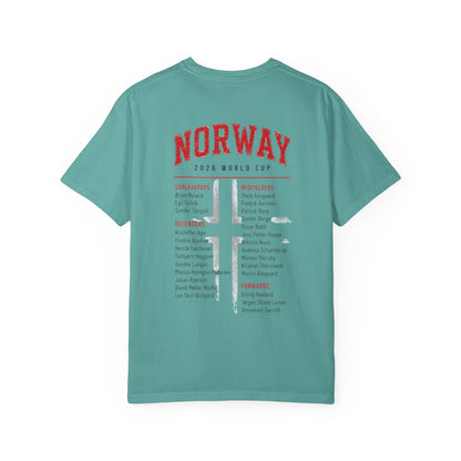 FIFA NORWAY Unisex Garment-Dyed T-shirt