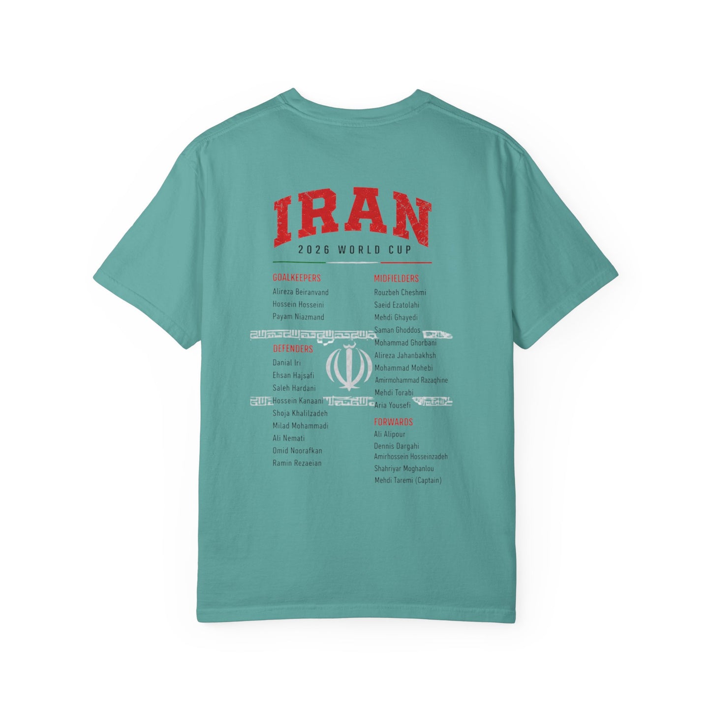 FIFA IRAN Unisex Garment-Dyed T-shirt