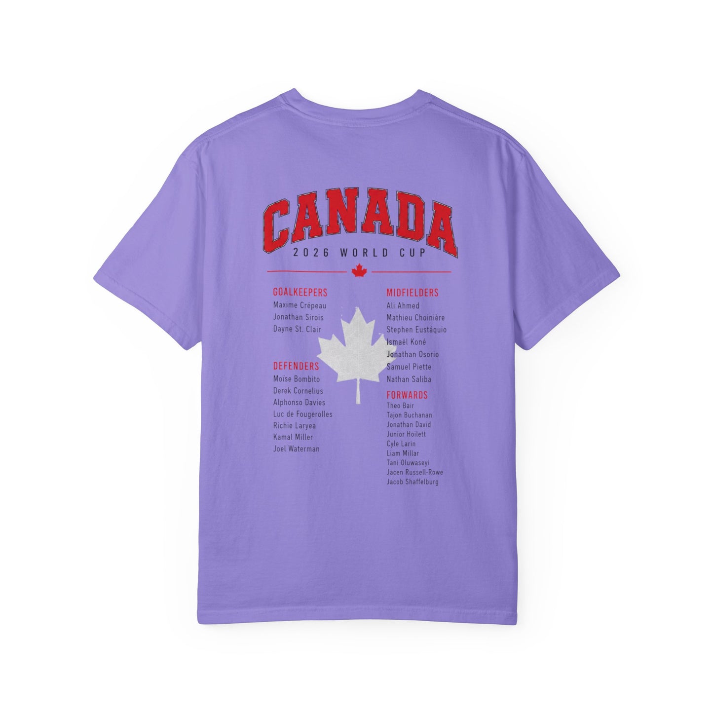 CANADA Unisex Garment-Dyed T-shirt