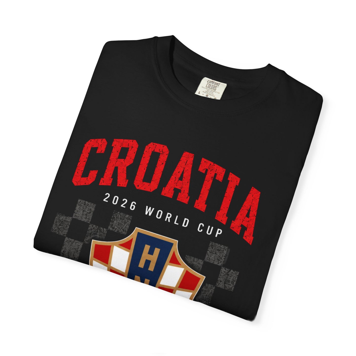 CROATIA Unisex Garment-Dyed T-shirt