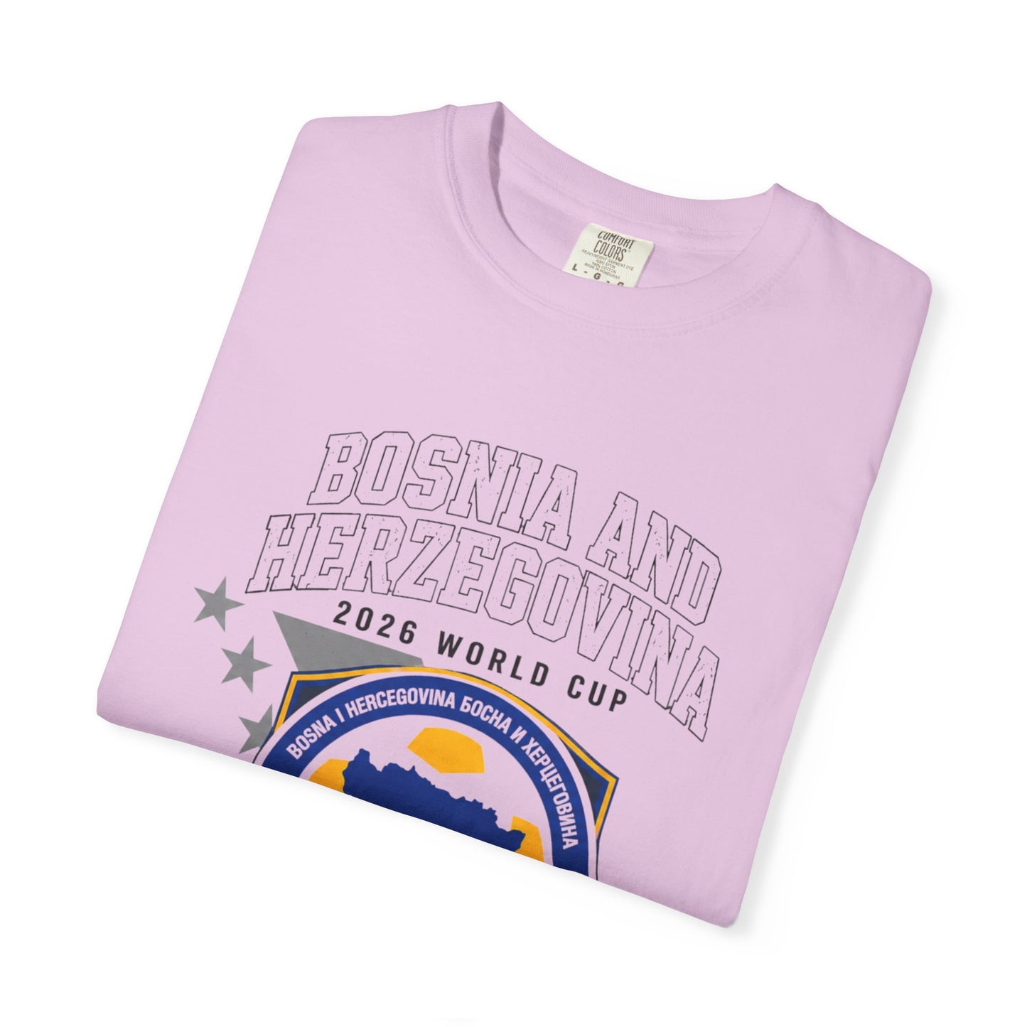 BOSNIA AND HERZEGOVINA Unisex Garment-Dyed T-shirt