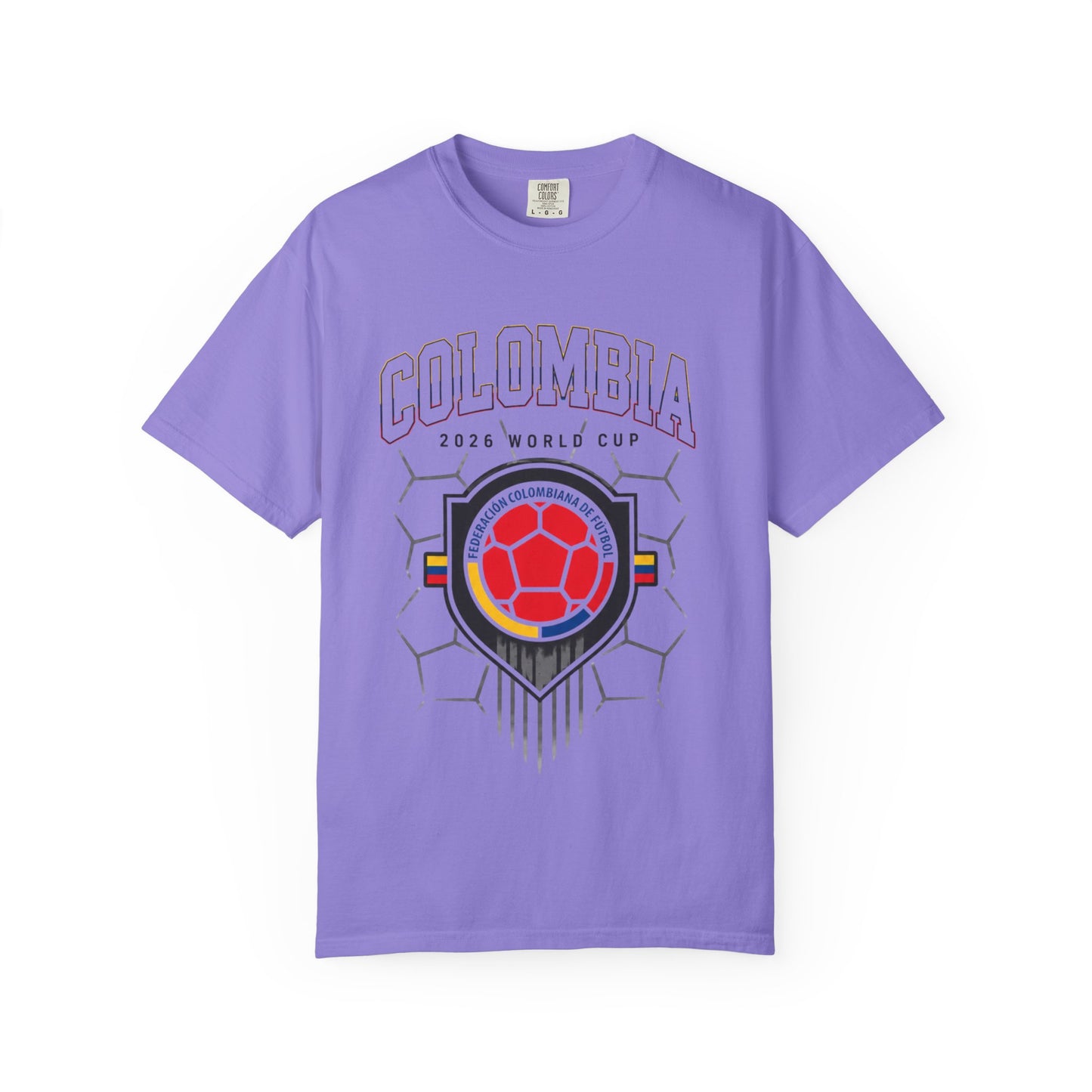 FIFA COLOMBIA Unisex Garment-Dyed T-shirt