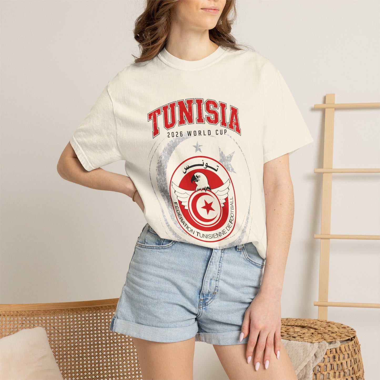 TUNISIA Unisex Garment-Dyed T-shirt