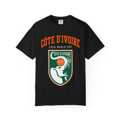 COTE D'IVOIRE Unisex Garment-Dyed T-shirt