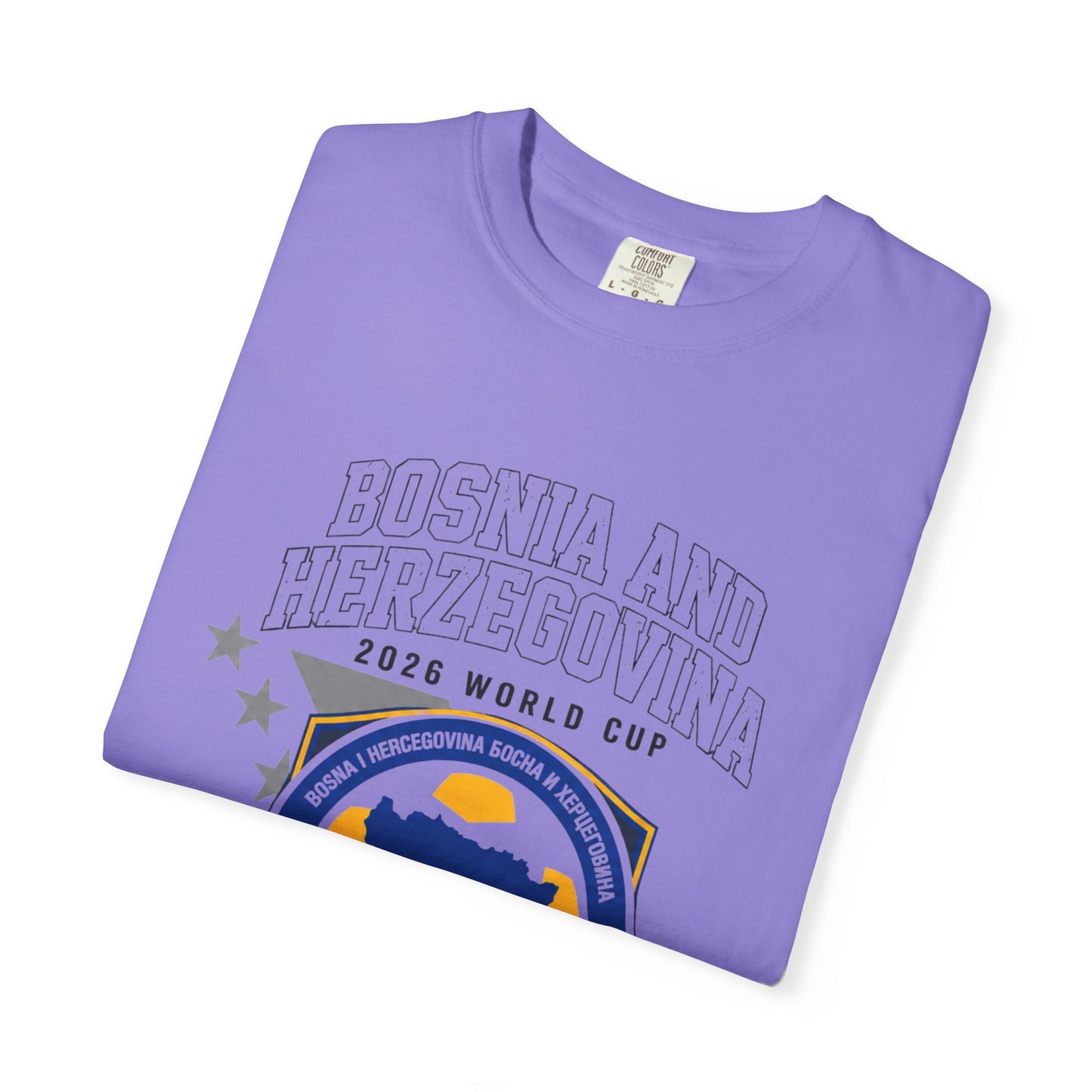 BOSNIA AND HERZEGOVINA Unisex Garment-Dyed T-shirt