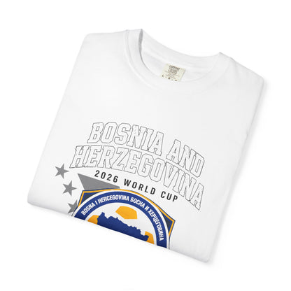 BOSNIA AND HERZEGOVINA Unisex Garment-Dyed T-shirt
