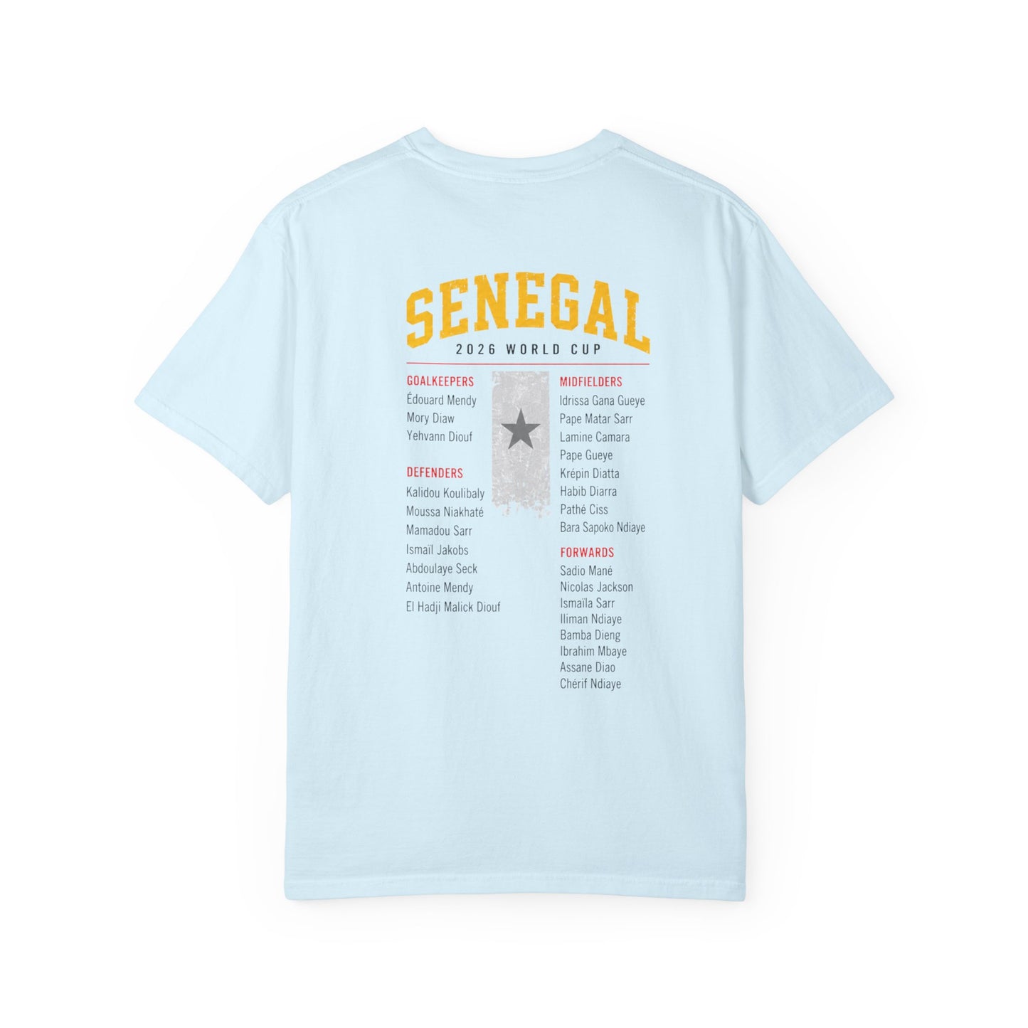 SENEGAL Unisex Garment-Dyed T-shirt