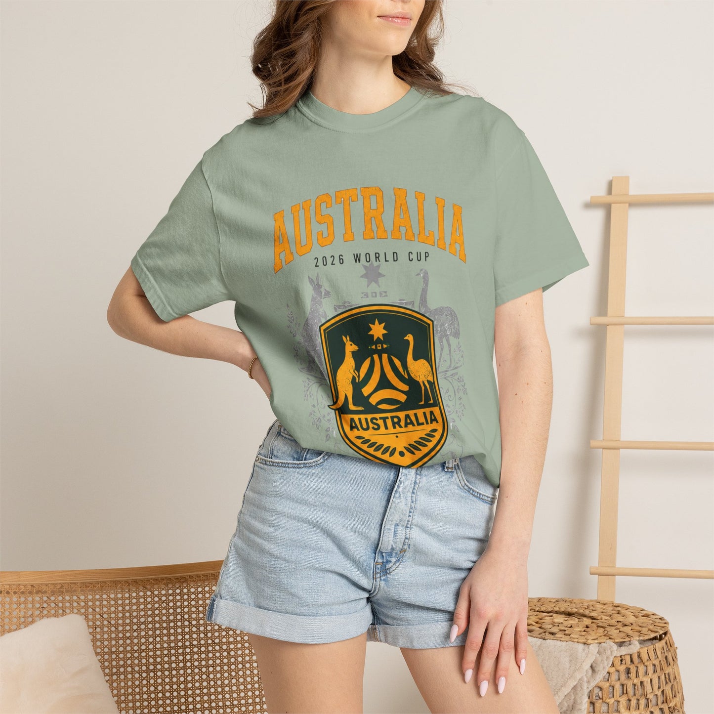 AUSTRALIA FIFA Unisex Garment-Dyed T-shirt