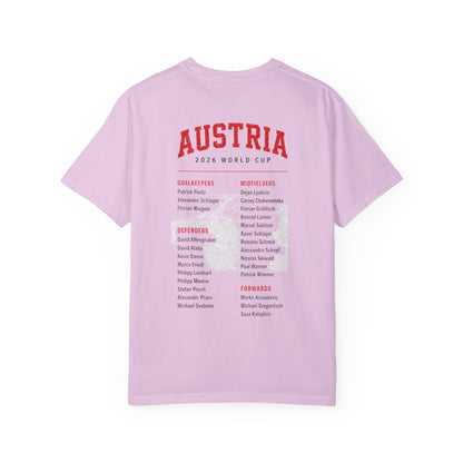 AUSTRIA Unisex Garment-Dyed T-shirt