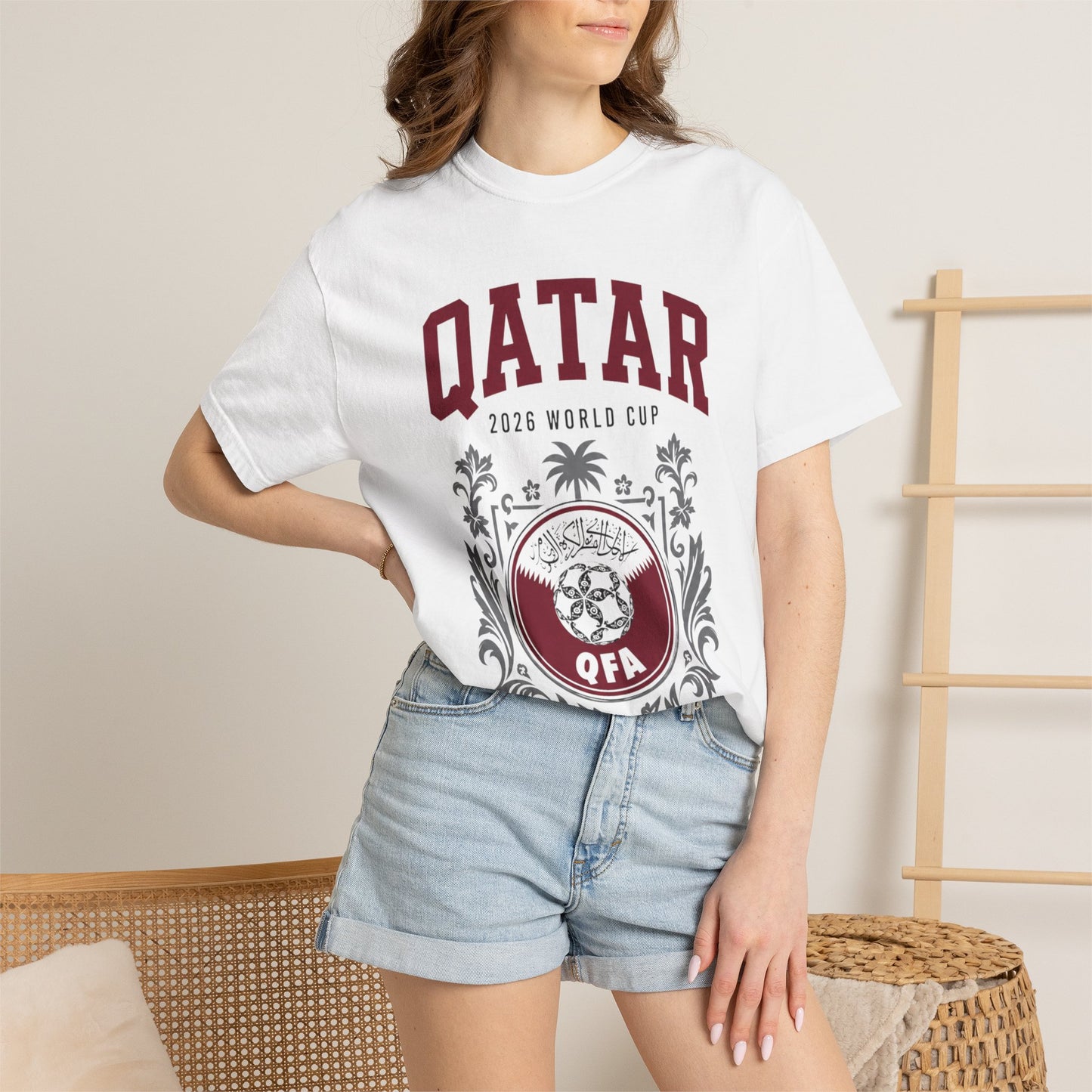 FIFA QATAR Unisex Garment-Dyed T-shirt