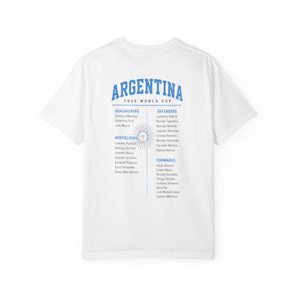 FIFA ARGENTINA Unisex Garment-Dyed T-shirt