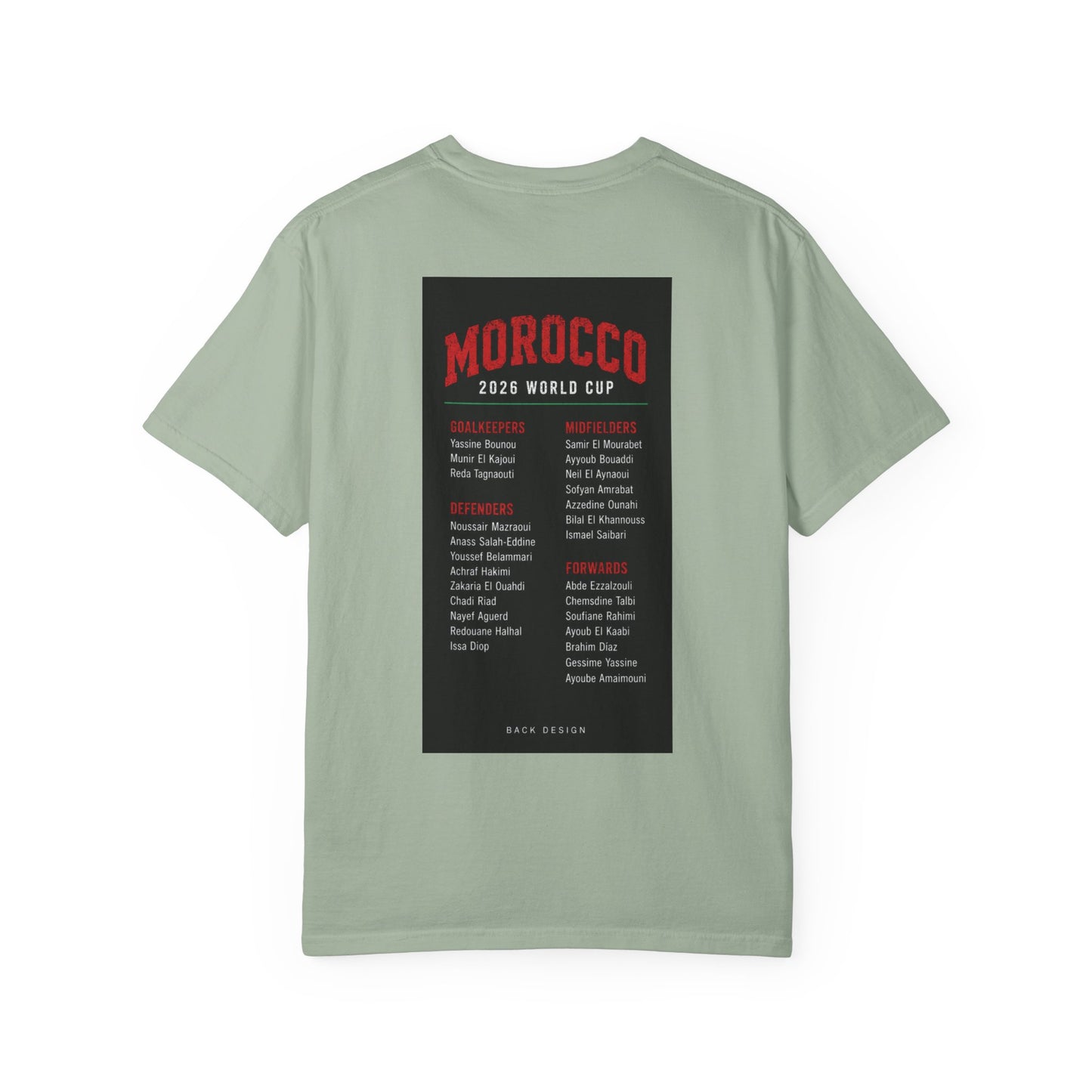 MOROCCO Unisex Garment-Dyed T-shirt