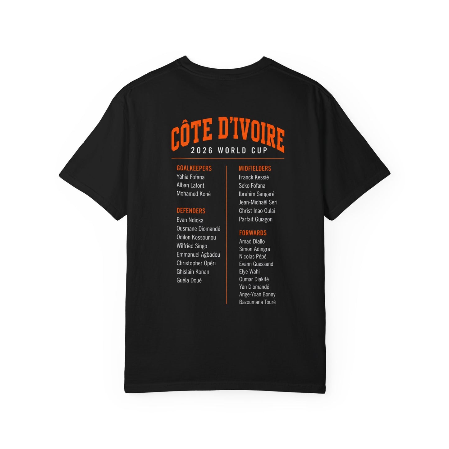 COTE D'IVOIRE Unisex Garment-Dyed T-shirt
