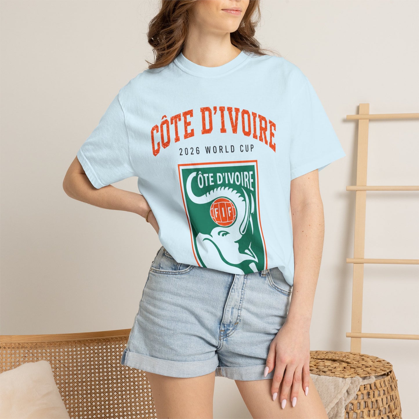 COTE D'IVOIRE Unisex Garment-Dyed T-shirt