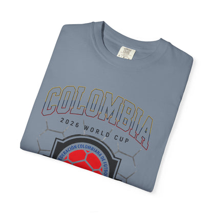 FIFA COLOMBIA Unisex Garment-Dyed T-shirt