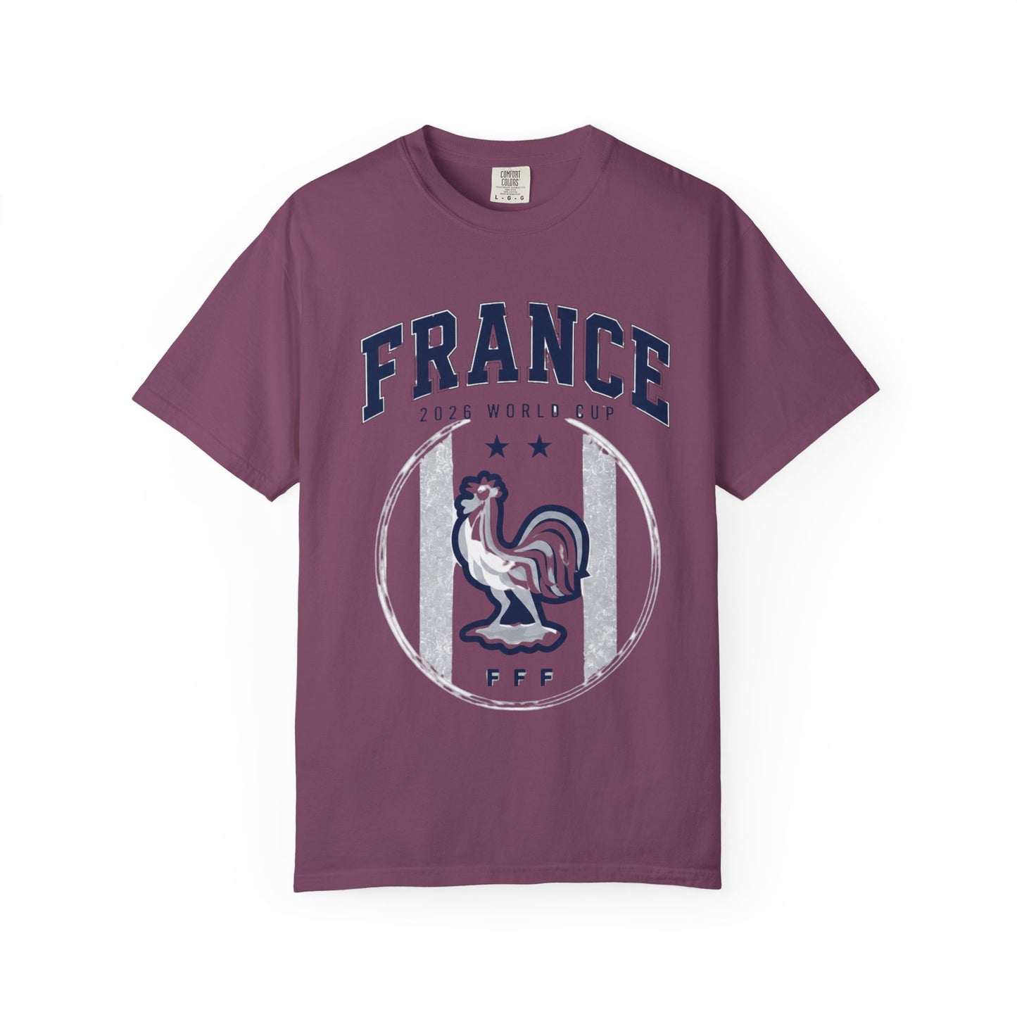 France Unisex Garment-Dyed T-shirt