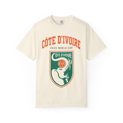 COTE D'IVOIRE Unisex Garment-Dyed T-shirt