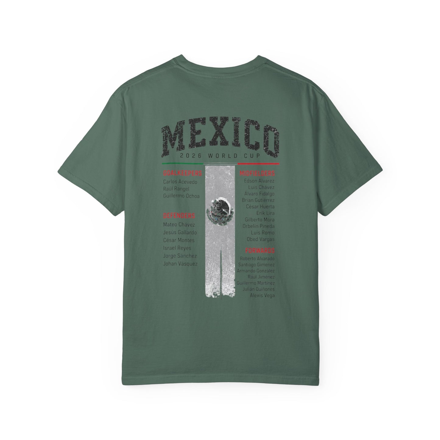 MEXICO Unisex Garment-Dyed T-shirt