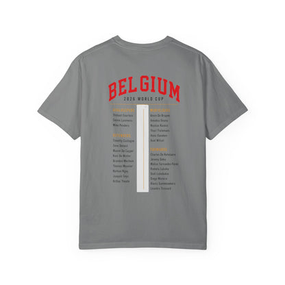 Belgium Unisex Garment-Dyed T-shirt