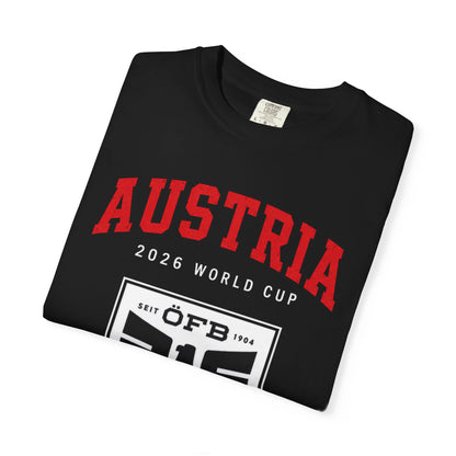 AUSTRIA Unisex Garment-Dyed T-shirt