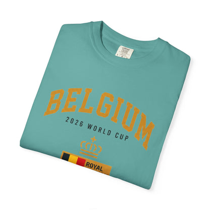 Belgium Unisex Garment-Dyed T-shirt