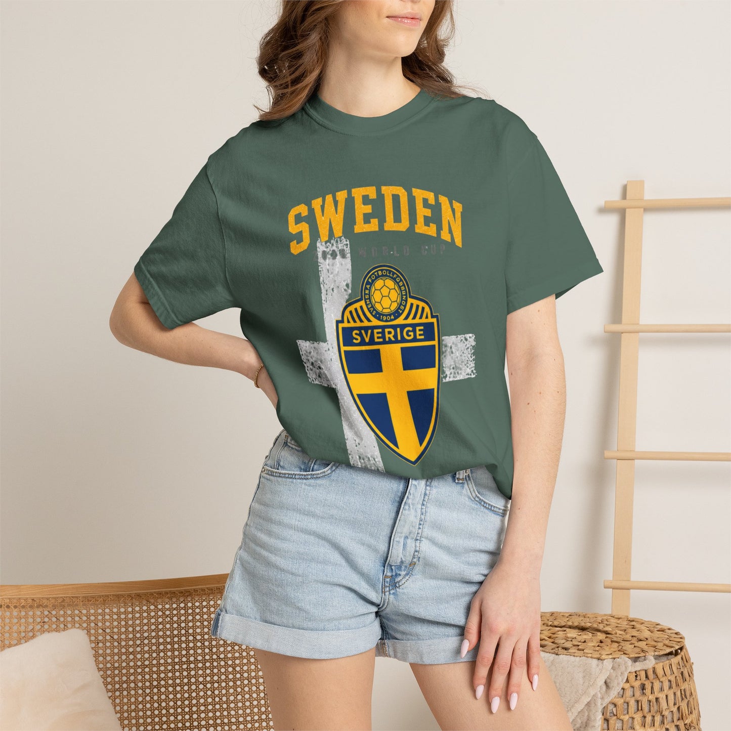 SWEDEN Unisex Garment-Dyed T-shirt