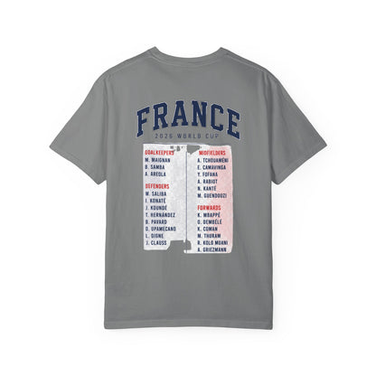 France Unisex Garment-Dyed T-shirt