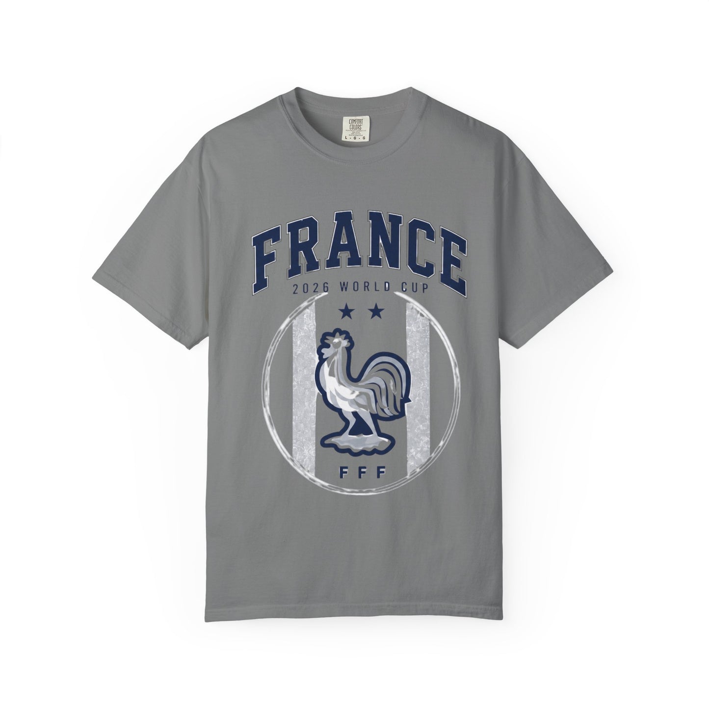 France Unisex Garment-Dyed T-shirt
